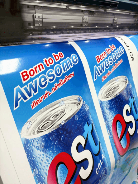 ผลงานพิมพ์สติ๊กเกอร์ PVC ทนทาน ตัวอย่างที่ 3